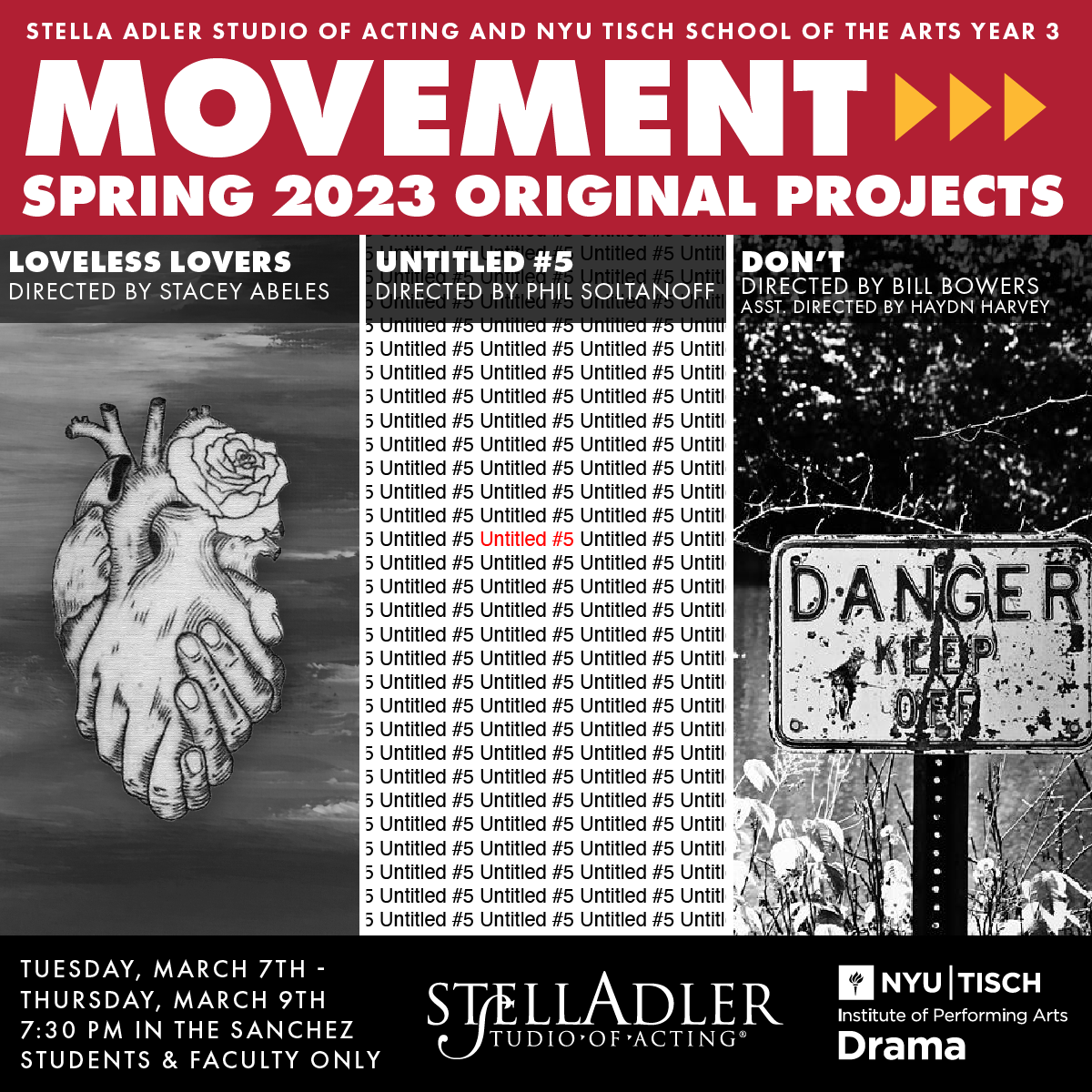 NYU3 Original Movement Projects